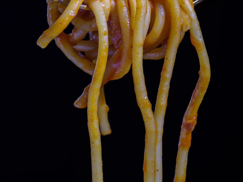 Nudeln mit Tomatensauce Foodfotografie FoodArtStudio