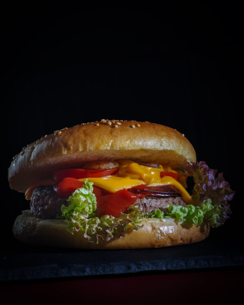 Cheeseburger – Foodfotografie FoodArtStudio