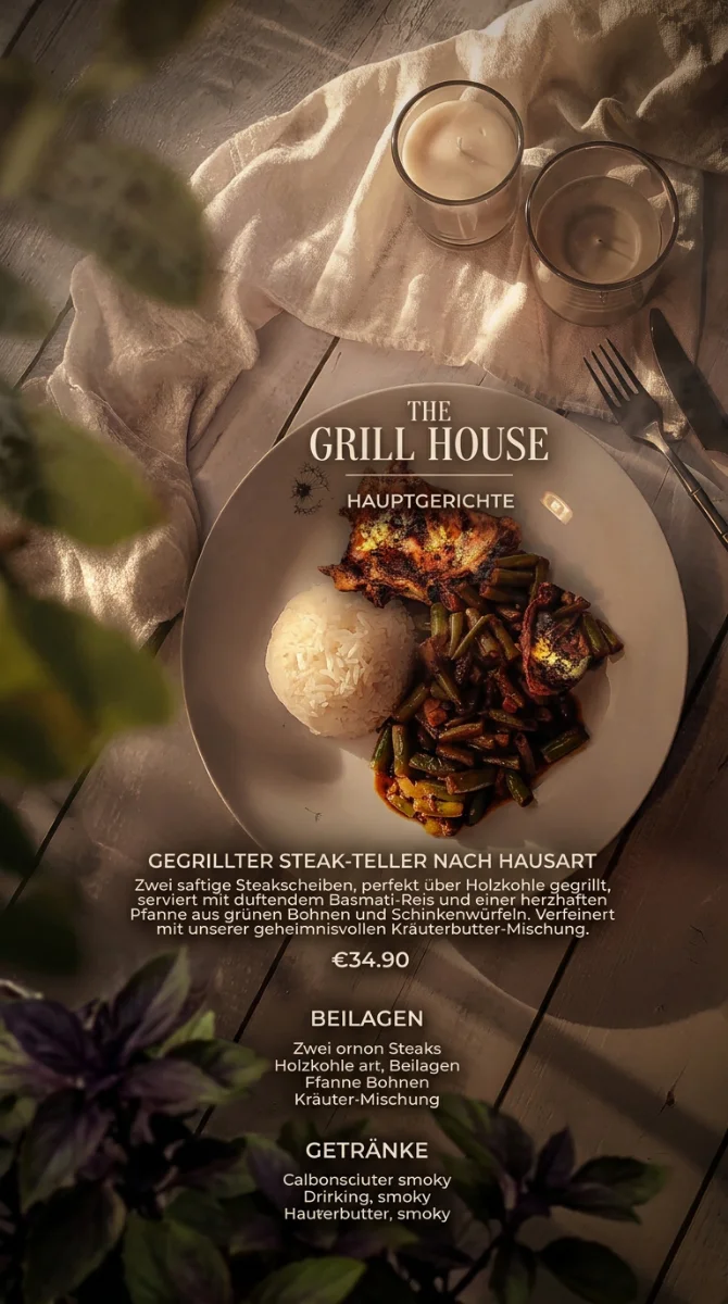 Speisekarten & Gastronomie